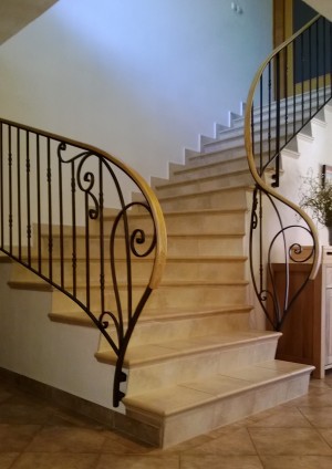 Geschmiedetes Treppengeländer 4