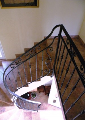 Geschmiedetes Treppengeländer 7